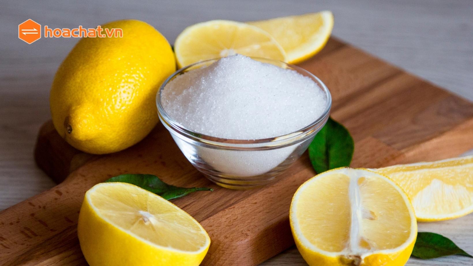 Acid Citric có trong các loại hoa quả họ cam quýt