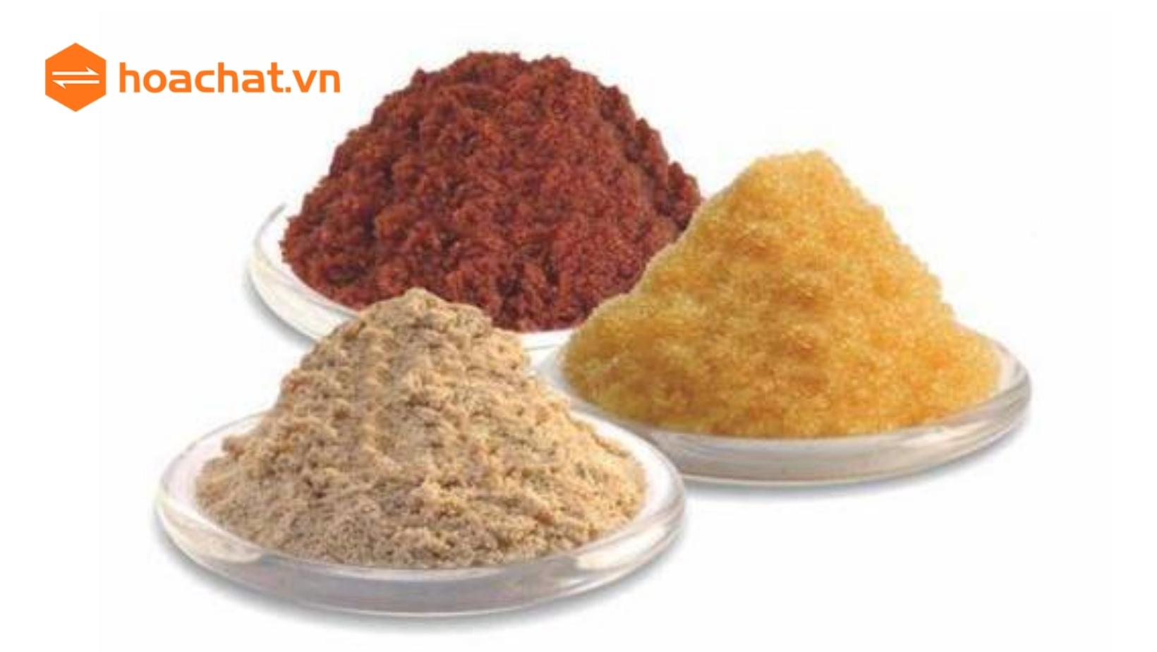 các loại hạt nhựa trao đổi ion