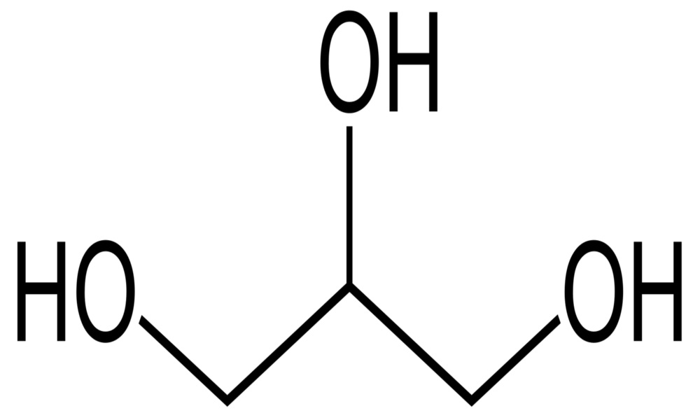 Cấu tạo phân tử glycerol