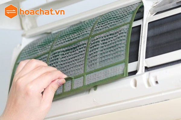 lưới lọc điều hoà bẩn