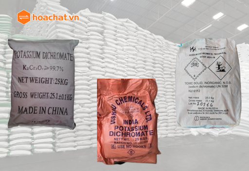 Các loại kali dicromat trên thị trường