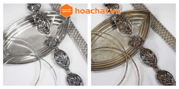 trang sức bạc bị xỉn màu
