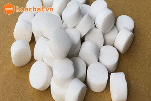 hình dạng của muối viên tinh khiết