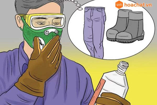 bảo hộ lao động khi tẩy dầu mỡ