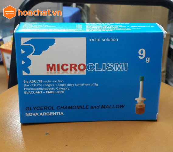 Thuốc nhuận tràng glycerol