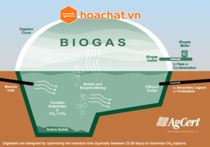 Xử lý bằng hầm biogas