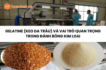 GELATINE (KEO DA TRÂU) VÀ VAI TRÒ QUAN TRỌNG TRONG ĐÁNH BÓNG KIM LOẠI