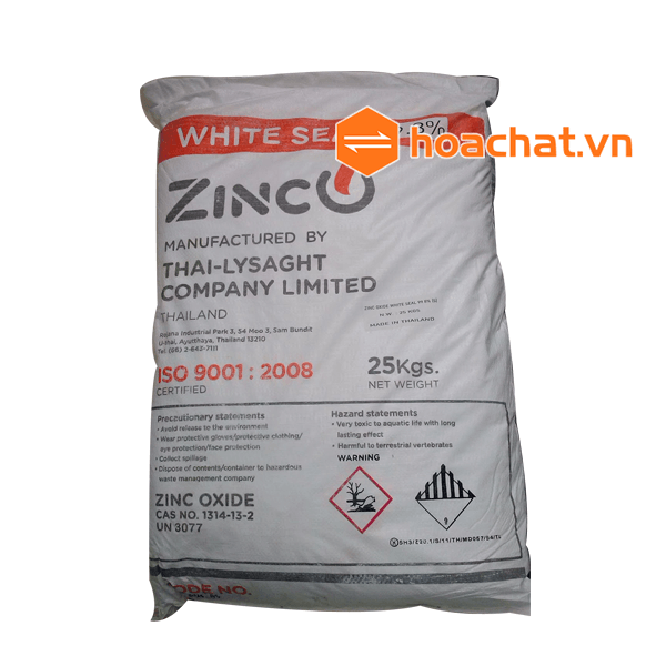 Kẽm Oxit ZnO 99,8% ,xuất xứ Malaysia