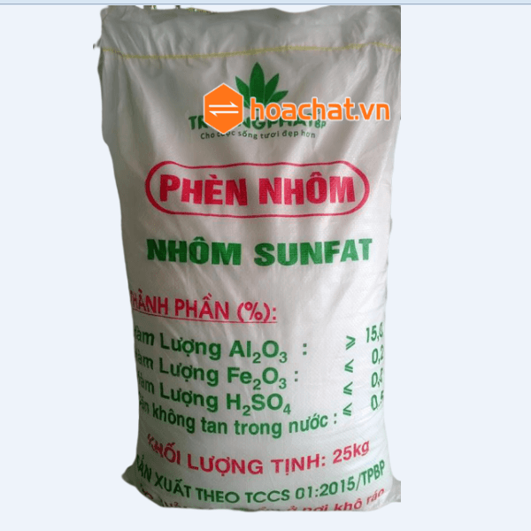 Phèn Nhôm Sunfat (phèn đơn) Al2(SO4)3