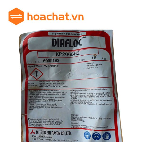 Polymer flocculants - chất trợ keo
