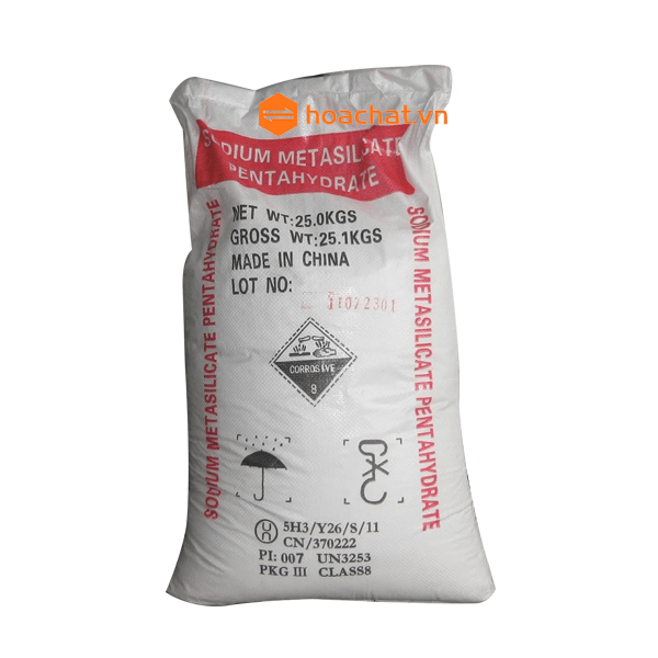 Bột thủy tinh Natri Metasilicat Na2SiO3.5H2O